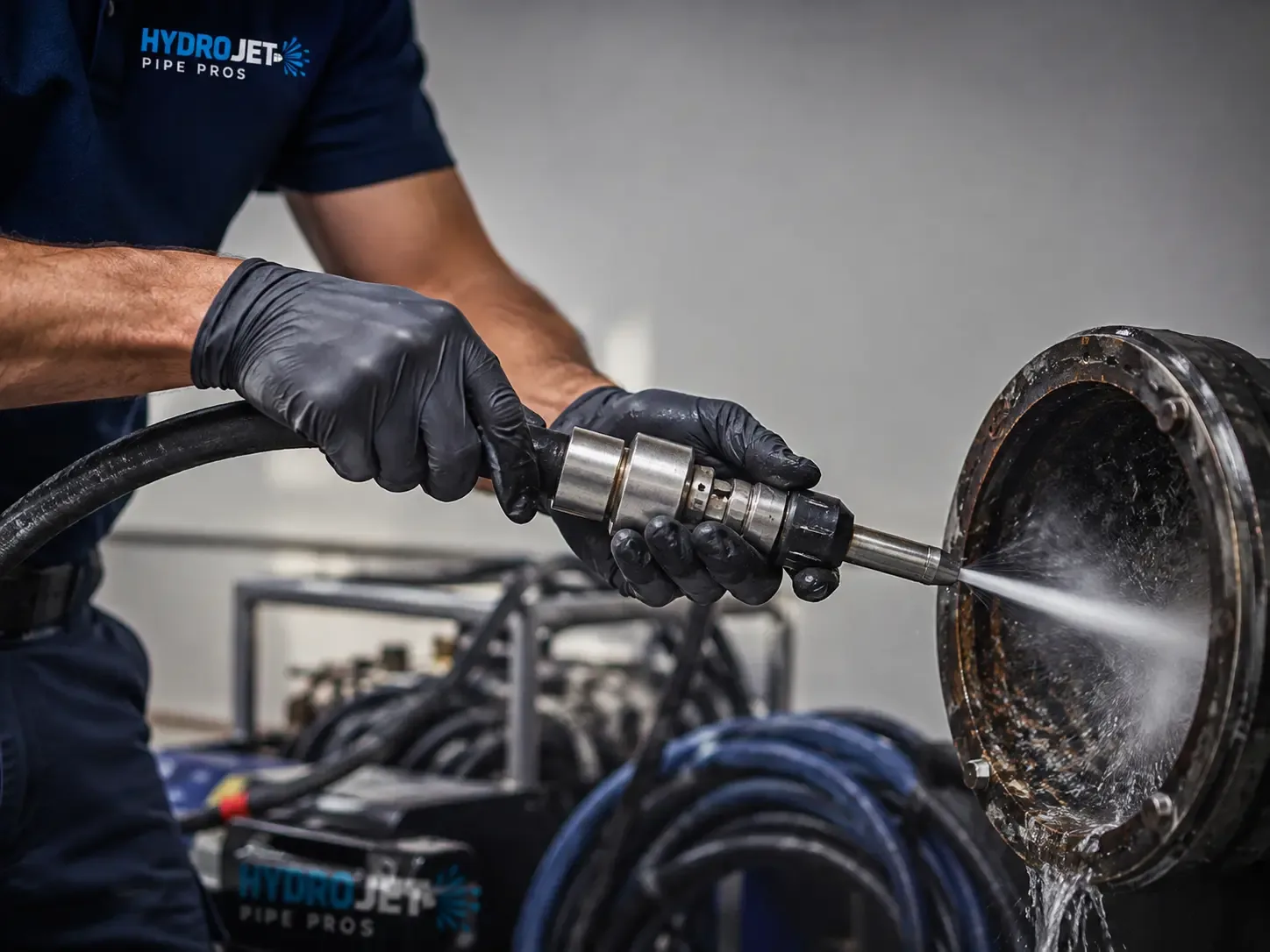 Hydro Jet Pipe Descaling in Greenview, CA
